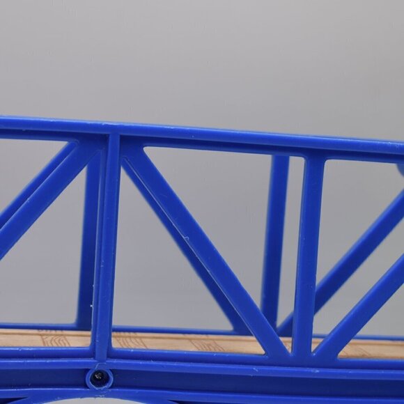 Sodor Bay BLUE BRIDGE - Thomas & Friends Wooden Railway 12" Used Good - Picture 5 of 12